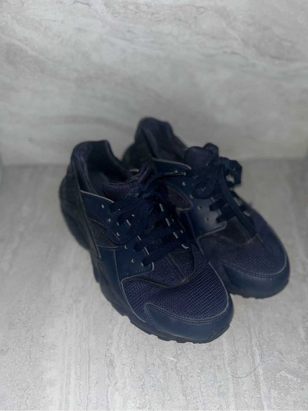 Women’s Navy Athletic Sneakers - Classic Casual Trainer